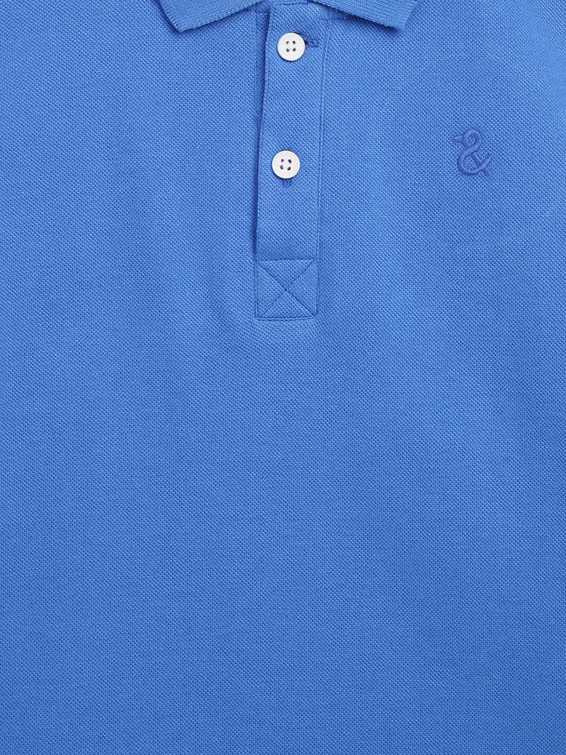 Boys Blue Polo T-Shirt