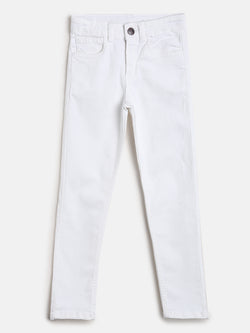 Boys White Jeans