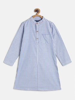 Boys Stripes Cotton Shirt
