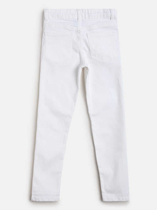 Boys White Jeans