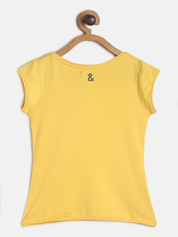 Girls Yellow T-shirt
